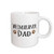 3dRose Weimaraner Dog Dad Mug, 15 oz, Ceramic
