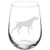 Wine Glass Goblet German Shorthaired Pointer (17 oz Stemless)