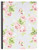 Webster's Pages, NP200B, Grey Floral, Notepad - Dot Grid Pages