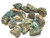 Zentron Crystal Collection: Natural Rough Sea Jasper Stones, Includes Velvet Bag - Large 1" Pieces (1 Pound)