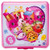 Zak Designs Shopkins Reusable Sandwich Container, Poppy Corn, D'lish Donut, Apple Blossom
