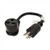 Parkworld 885088 Power Adapter cord 4-Prong Generator 30A Locking L14-30P Male Plug to welding 30 AMP 6-30R Female Receptacle