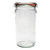Weck 975 Cylindrical Jar -Single 1/4 Liter Jar