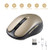 Tulichid Wireless Mouse Rechargeable, 2.4G Noiseless Ergonomic Mouse with USB Nano Receiver and 3 Adjustable DPI /6 Button Computer Mouse for Laptop PC MacBook Desktop Champagne
