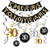 30th Birthday Party Decorations Kit - Cheers to 30 Years Banner,Sparkling Hanging Swirl Decorations,Perfect 30th Anniversary Decorations 30 Years Old Party Supplies