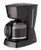 Betty Crocker 12 Cup Coffee Maker, Glass Carafe Brewer Pot, Black