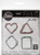 Sizzix Thinlits Die Set 4 Pack Geo Frames by Tim Holtz, Multicolor