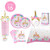 Unicorn Themed Birthday Party Plates Supplies Serve 16 Guest