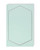 Gartner Studios Mint & Silver Print at Home Invitations, 10 Count