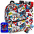 Marvel Spiderman Backpack Set Boys Girls Kids - 5 Piece Marvel Avengers Spiderman School Backpack Bag Set with Notebook, Water Bottle, Pencils, Stickers and More (Spiderman School Supplies)