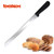 BOLEX 10 Inch Serrated Bread Knife Stainless Steel Wide Wavy Edge Knife Cake Slicer Multi-Purpose Kitchen Knife with Ergonomic Handle, Ultra Sharp Baker's Knife for Cutting Crusty Breads,Cake,Bagel