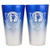 NBA 16 oz. 2-Tone Pint Glass Set (Dallas Mavericks)