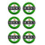 CDX Supermarket, Employees Heroes 6pcs Button