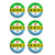 CDX Teachers, Educational Service Heroes 6pcs Buttons