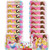 Princess Party Supplies Birthday Dinner Lunch Plates Bundle Serves 16 with Disney Princess Characters Ariel, Cinderella, Belle, Aurora, Rapunzel and Tiana