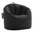 Big Joe Milano Bean Bag Chair, Regular, Smartmax Stretch Limo Black