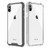 MoKo Compatible with iPhone Xs Max Case, [2 Pack] Crystal Clear Reinforced Corners TPU Bumper and Transparent Rugged Anti-Scratch Hard Panel Fit with iPhone Xs Max 6.5 inch 2018 - Clear + Black