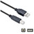 USB Printer Cable USB 2.0 Type A Male to B Male Scanner Cord High Speed for Brother, HP, Canon, Lexmark, Epson, Dell, Xerox, Samsung etc (16FT)