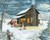 Heritage Puzzle A Smoky Mountain Christmas by Teresa Pennington - 1000 Pieces - 30" x 24" Finished Size