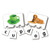 The Learning Journey: Match It! - Letters - 20 Self-Correcting Reading & Spelling Puzzles for Three Letter Words with Matching Images