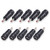 VONOTO 10Pack (5.5mm x 2.1mm to 3.5mm x 1.35mm) Tip Size AC/DC Adapter DC Power Converter Plug Barrel Plug Connector for Wall Chargers