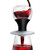 Epicureanist Trilux Wine Aerator, Clear/Black, 8-Oz.