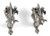 Fleur-de-lis Sword Gun Wall Hanger Coat of Arms Display Set Drapery Bracket Hooksword Wall Hanger Display Set Fleur-de-lis Bronze Lily Coat of Arms Bracket Hook