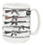 Cuppa Second Amendment Rights 15-Ounce Coffee Mug with Assault Rifles