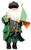 Santa's Workshop 9361 Irish Santa Figurine, 15"