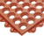 NoTrax T32 UltraMat Lightweight Modular Anti-Fatigue Drainage Mat, 3' X 5' Red