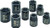 Ingersoll Rand SK3M8N 3/8" Drive Metric Impact Socket set (8 Piece)