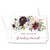 Navy Maroon Floral Bridal Party Cards - 8 Will You Be My Bridesmaid Cards and 2 Maid of Honor Cards - Bold Floral Bridesmaid Proposal - Bridal Party Card - Bridesmaid Card
