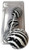GBM Golf Animal Novelty 3 Ball Sleeve, Zebra