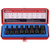 Genius Tools 8 Piece 1/2" Dr. Metric Hex Impact Bit Socket Set TH-408MD