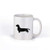 Dachshund Ceramic Coffee Mug | Wiener Dog Coffee Cup | Cute Mugs | 11-Ounce Coffee Mug | M113 Dachshund Ceramic Coffee Mug | Wiener Dog Coffee Cup | Cute Mugs | 11-Ounce Coffee Mug | M113
