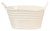 Dollhouse Miniature 1:12 Scale White TIN Wash Bucket #G7144