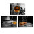 Nachic Wall - Canvas Prints Wall Art Whiskey Cigar with Black and White Backgaroud Pictures Painting Vintage Western Wall Decor for Kitchen Bar Pub Gallery Canvas Wrapped Ready to Hang