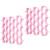 DIY Plastic Partition Honeycomb Shaped Drawer Organizer, Household Underwear Socks Bras Ties Belts Scarves Drawer Divider storage organizer - 2 set (Pink)