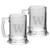 University Glass NCAA Washington Huskies Colonial Tankard- Set of 2, Clear, 15 oz