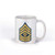 United States Army Rank E8 1st Sergeant SGT Ceramic 11 Ounce Coffee Mug |E8ARMY2