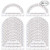 24 Pack Protractors Esee Plastic Protractor for School Teachers and Students, 6 Inch Math Clear Protractor