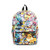 Pokemon Eevee Evolution All Over Print Backpack School Bag