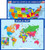 World Map Poster and United States USA Map Poster for Kids - Laminated, Size 14x19.5 in.- Educational Posters for Classroom Decorations, Homeschool, Teacher Supplies, Wall Decor (Maps)