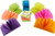 4A Sticky Pop-up Notes,3 x 3 Inches,Neon Assorted,Self-Stick Notes,100 Sheets/Pad,12 Pads/Pack,4A 303x12-N-Z