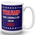 Make Liberals Cry Again - Donald Trump 2020 Prank Gift Mug - Novelty Ceramic Coffee Mug - Funny Gifts for Him and Her - Gag Birthday Present Idea From Wife, Daughter, Son - 15 Fl. Oz Blue