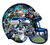 MasterPieces NFL Seattle Seahawks 500 Piece Helmet Shaped Puzzle