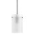 Pendant Lighting for Kitchen Island Decor - Modern Frosted Glass Brushed Nickel Pendant Light Fixture - Medium Lamp Shade