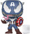 Funko Pop! Marvel: Venom - Venomized Captain America Vinyl Figure (Includes Compatible Pop Box Protector Case)