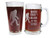 Bigfoot Sasquatch Drink 'Till You Believe Engraved Beer Pint and Beer Mug Glass Gift Set