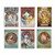 Decorative Art Nouveau Reprint: Alphonse Mucha ~ Beautiful Women in Advertising (8"×10" Print, Set of All 6 Styles)